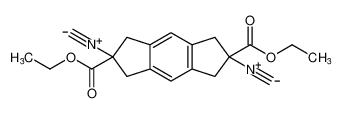 diethyl 2,6-diisocyano-1,2,3,5,6,7-hexahydro-s-indacene-2,6-dicarboxylate_198625-80-8