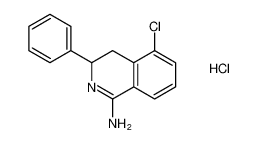 5-chloro-3-phenyl-3,4-dihydroisoquinolin-1-amine hydrochloride_198633-13-5