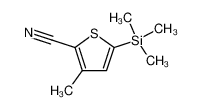 3-methylt-5-trimethylsilyl-thiophene-2-carbonitrile_198633-86-2