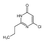 6-chloro-2-propyl-3H-pyrimidin-4-one_19867-08-4