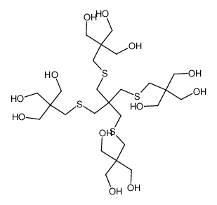 3-[3-(3-Hydroxy-2,2-bis-hydroxymethyl-propylsulfanyl)-2,2-bis-(3-hydroxy-2,2-bis-hydroxymethyl-propylsulfanylmethyl)-propylsulfanyl]-2,2-bis-hydroxymethyl-propan-1-ol_198694-63-2