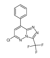 6-Chloro-8-phenyl-3-trifluoromethyl-[1,2,4]triazolo[4,3-b]pyridazine_198710-98-4