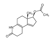 Acetic acid (3S,3aS)-3a-methyl-7-oxo-3,3a,4,5,6,7,8,9-octahydro-2H-6-aza-cyclopenta[a]naphthalen-3-yl ester_19873-74-6