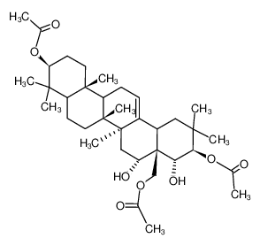 3,21,28-Tri-O-acetyl-barringtogenol C_19882-14-5