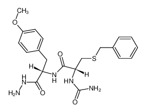(N-Carbamoyl-S-benzyl-Cys)-(O-methyl-Tyr)-hydrazid_19887-02-6