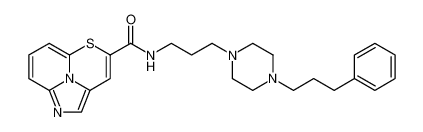 N-(3-(4-(3-phenylpropyl)piperazin-1-yl)propyl)-5-thia-1,2a1-diazaacenaphthylene-4-carboxamide_198893-55-9