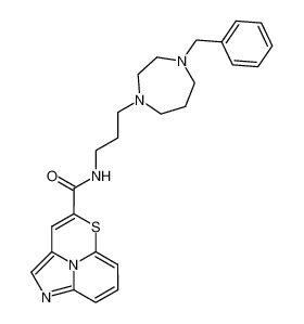 N-[3-(4-benzyl-2,3,5,6-tetrahydro-7H-1,4-diazepin-1-yl)propan-1-yl]-5-thia-1,8b-diazaacenaphthylene-4-carboxamide_198893-60-6