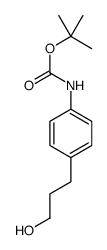 tert-butyl N-[4-(3-hydroxypropyl)phenyl]carbamate_198896-23-0