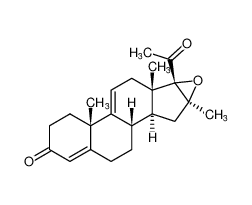 (6aS,8aS,8bS,9aS,10aS,10bS)-8b-acetyl-6a,8a,9a-trimethyl-1,2,5,6,6a,8,8a,8b,9a,10,10a,10b-dodecahydro-4H-naphtho[2',1':4,5]indeno[1,2-b]oxiren-4-one_19894-59-8