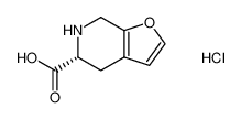 (R)-4,5,6,7-tetrahydrofuro[2,3-c]pyridine-5-carboxylic acid hydrochloride_198957-63-0