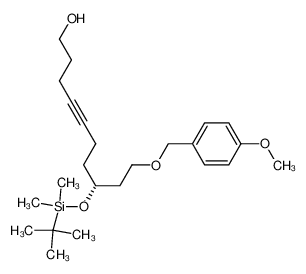 (R)-8-(tert-Butyl-dimethyl-silanyloxy)-10-(4-methoxy-benzyloxy)-dec-4-yn-1-ol_198963-20-1
