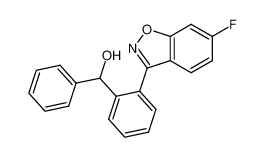 2-(6-fluoro-1,2-benzisoxazol-3-yl)-a-phenyl-phenylmethyl alcohol_198967-88-3