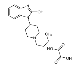 3-(1-butylpiperidin-4-yl)-1H-benzimidazol-2-one,oxalic acid_198969-52-7
