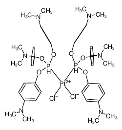cis-[PtCl2(tris-(4-dimethylaminophenyl) phosphite)2]_198983-68-5