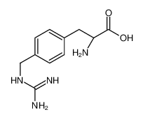 (2S)-2-amino-3-[4-[(diaminomethylideneamino)methyl]phenyl]propanoic acid_1991-97-5