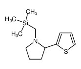 2-Thiophen-2-yl-1-trimethylsilanylmethyl-pyrrolidine_199177-20-3