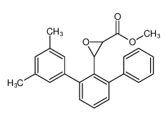 methyl 3-(3,5-dimethyl-[1,1':3',1'-terphenyl]-2'-yl)oxirane-2-carboxylate_199178-22-8