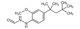 N'-(2-methoxy-4-(2,4,4-trimethylpentan-2-yl)phenyl)formohydrazide_199191-63-4