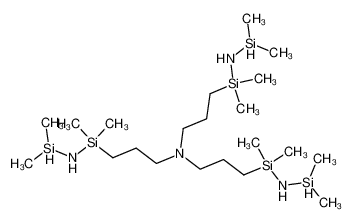 Tris-(3-(1',1',3',3'-tetramethyl-disilazo)-propyl)-amin_19923-77-4
