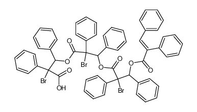 2.6.10-Tribrom-2.3.6.7.10.11.14.15-octaphenyl-5.9.13-trioxo-4.8.12-trioxa-pentadecen-(14)-saeure_19926-35-3