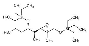 (2S,3R)-2-Methyl-3-((1R,2R)-1-methyl-2-triethylsilanyloxy-pentyl)-2-triethylsilanyloxymethyl-oxirane_199284-30-5