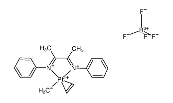 [Pt(Me)(diacetyl bis(phenylimine))(ethylene)](BF4)_199284-84-9