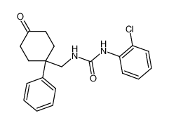 N-(2-Chlorophenyl)-N'-[1-(1'-phenyl-cyclohexan-4'-one)-methyl]-urea_199286-12-9