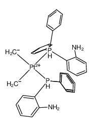 [SP-4-2]-bis[(2-aminophenyl)diphenylphosphine-P]dimethylplatinum(II)_199296-89-4