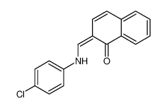 2-[(4-chloroanilino)methylidene]naphthalen-1-one_19936-64-2