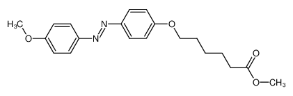 6-[4-(4-Methoxy-phenylazo)-phenoxy]-hexanoic acid methyl ester_199382-76-8