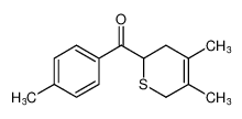 (4,5-dimethyl-3,6-dihydro-2H-thiopyran-2-yl)(p-tolyl)methanone_199387-60-5