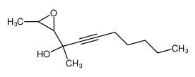 2-(3-Methyl-oxiranyl)-non-3-yn-2-ol_199451-64-4