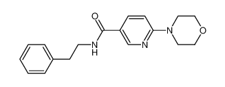 6-Morpholin-4-yl-N-phenethyl-nicotinamide_199478-30-3