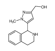 (1-methyl-5-(1,2,3,4-tetrahydroisoquinolin-1-yl)-1H-pyrazol-3-yl)methanol_199479-48-6