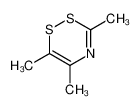 3,5,6-trimethyl-1,2,4-dithiazine_199480-76-7