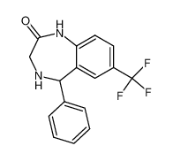5-phenyl-7-trifluoromethyl-1,3,4,5-tetrahydro-benzo[e][1,4]diazepin-2-one_1995-67-1