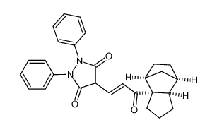 4-[3-(octahydro-4,7-methano-inden-3a-yl)-3-oxo-propenyl]-1,2-diphenyl-pyrazolidine-3,5-dione_19950-43-7