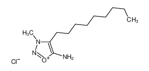 3-methyl-4-nonyloxadiazol-3-ium-5-amine,chloride_19951-50-9