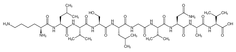 L-Valine,L-lysyl-L-leucyl-L-valyl-L-seryl-L-leucylglycyl-L-valyl-L-asparaginyl-L-alanyl-_199533-25-0