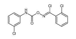 O-(m-Chlor-phenyl-carbamoyl)-α.o-dichlor-benzaldoxim_19957-34-7