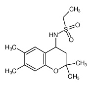 4-N-ethylsulfonylamino-2,2,6,7-tetramethylchroman_199586-70-4