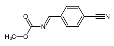 N-methoxycarbonyl-4-cyanobenzaldimine_199604-25-6