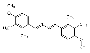 2,3-Dimethyl-p-anisaldehyd-azin_19965-45-8