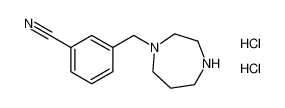 3-((1,4-diazepan-1-yl)methyl)benzonitrile dihydrochloride_199672-34-9