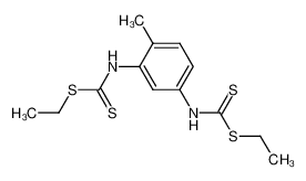N,N'-(2,4-Tolylene)bis(ethyldithiocarbamate)_19972-76-0