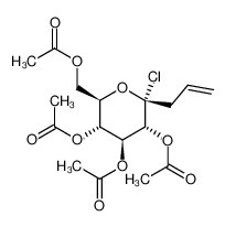 5,6,7,9-tetra-O-acetyl-1,2,3-trideoxy-α-D-gluco-non-1-en-4-ulopyranosyl chloride_199738-50-6