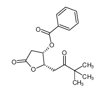 (2S,3S)-2-(3,3-dimethyl-2-oxobutyl)-5-oxotetrahydrofuran-3-yl benzoate_199794-10-0