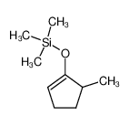 trimethyl-(5-methyl-cyclopent-1-enyloxy)-silane_19980-32-6