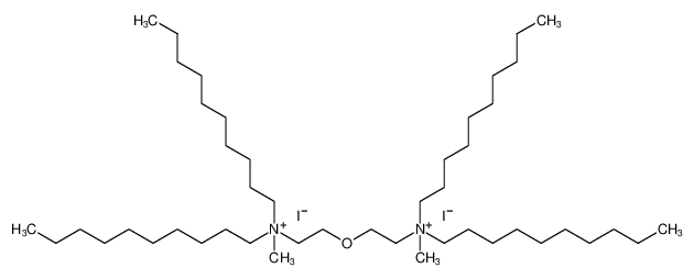 1-Decanaminium, N,N'-(oxydi-2,1-ethanediyl)bis[N-decyl-N-methyl-,diiodide_199804-80-3