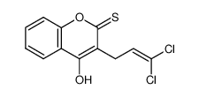 2-thioxo-3-(3,3-dichloroallyl)-4-hydroxy-2H-chromene_199917-69-6